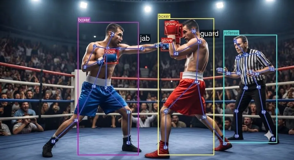 Pose & Keypoint Annotation and Player Tracking & Re-Identification