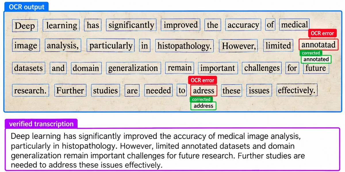 Document Layout Annotation and OCR & Text Region Annotation