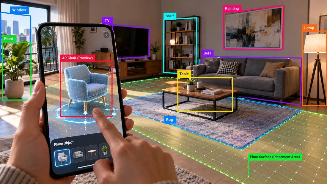 AR Object Placement Annotation and Virtual Avatar Annotation