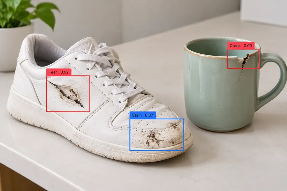 Barcode, QR & Retail OCR Annotation and Product Damage & Quality Annotation