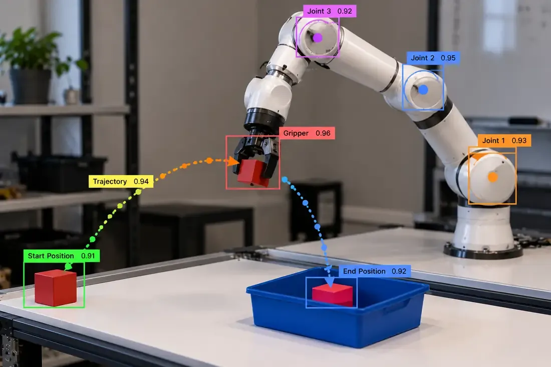 Robot Trajectory & Motion Annotation and 3D & Point Cloud Annotation