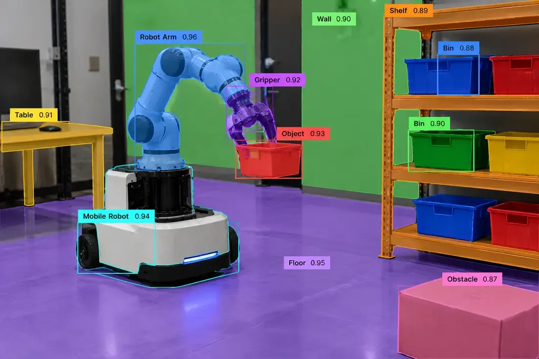 Robotic Environment Segmentation