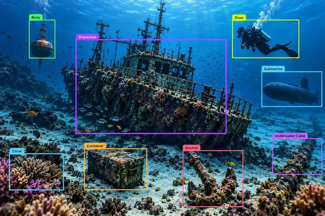 Marine Vessel & Maritime Annotation and Underwater Damage & Inspection Annotation