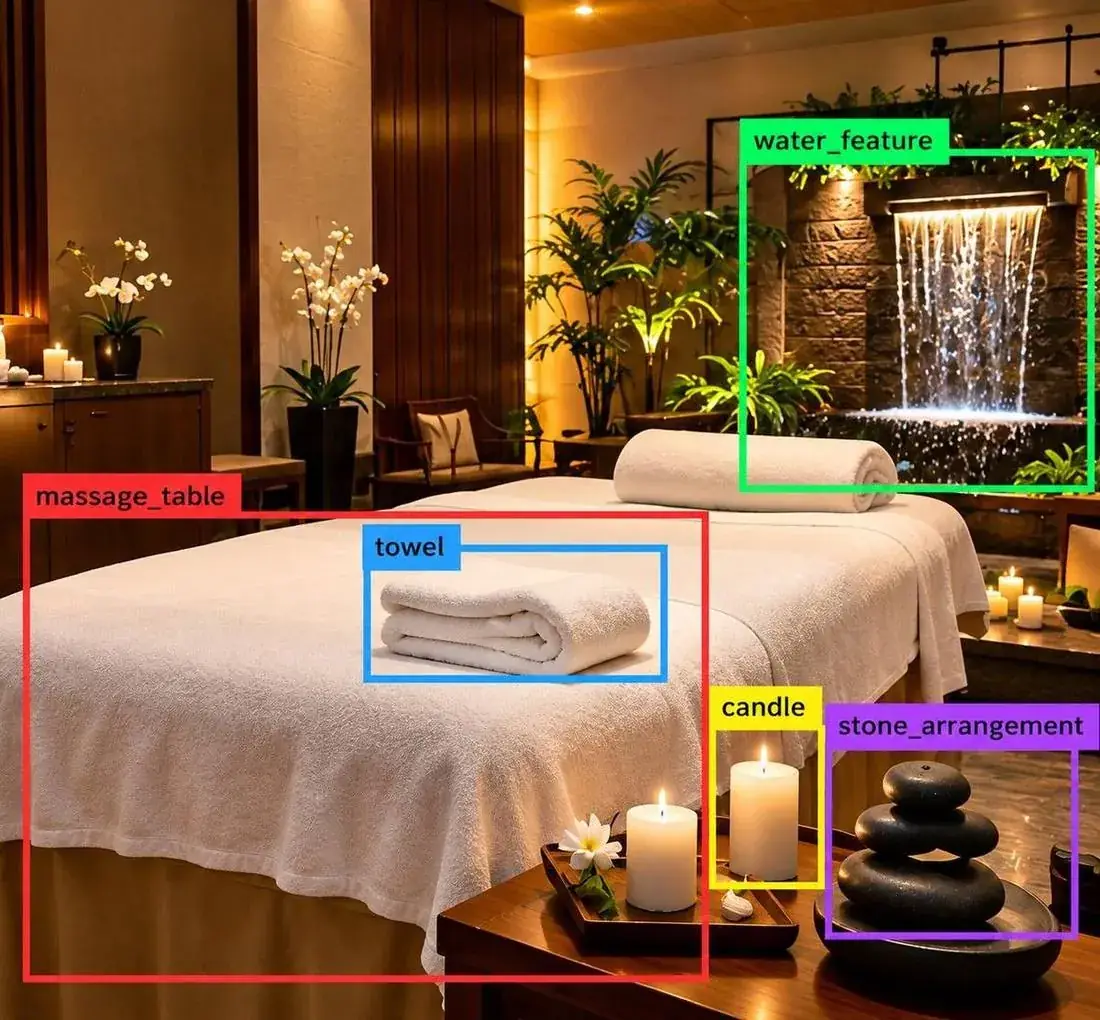 Signage & Travel OCR Annotation and Hospitality Facility Segmentation