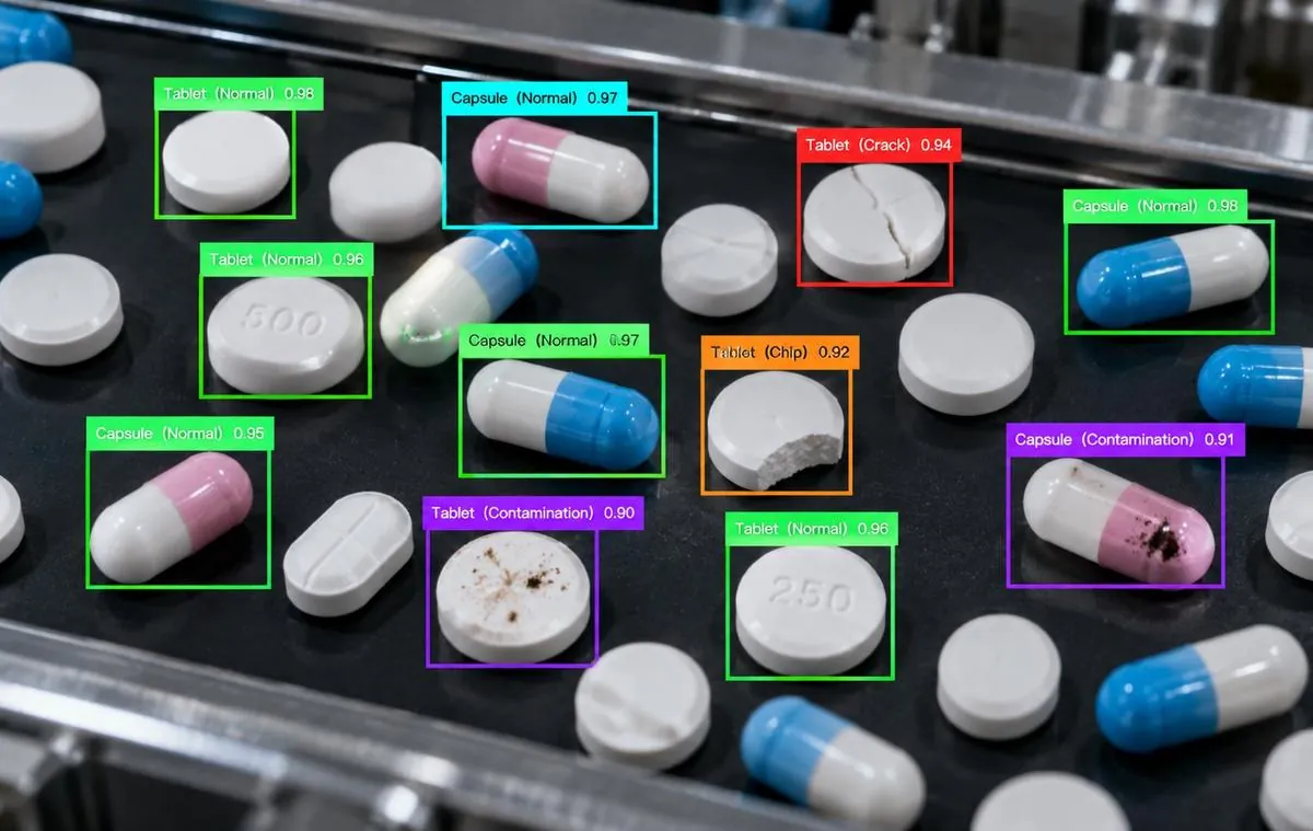 Pharmaceutical Manufacturing & Quality Inspection and Clinical & Drug Development Data Annotation