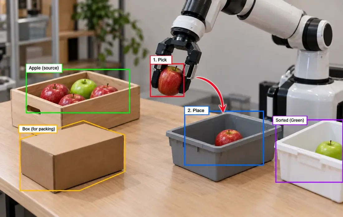 Object & Scene Annotation and Robot & Robotic Arm Annotation