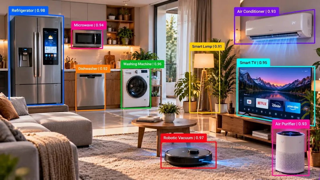 Smart Appliance Annotation and IoT Sensor & Equipment Annotation