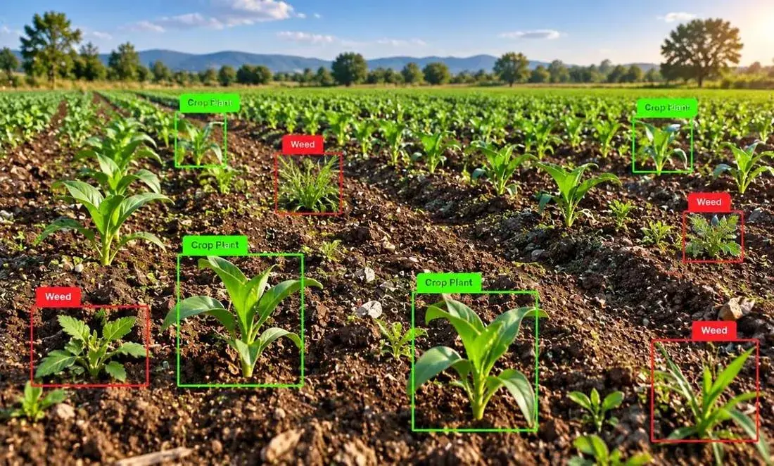 Crop & Plant Detection and Fruit & Vegetable Annotation