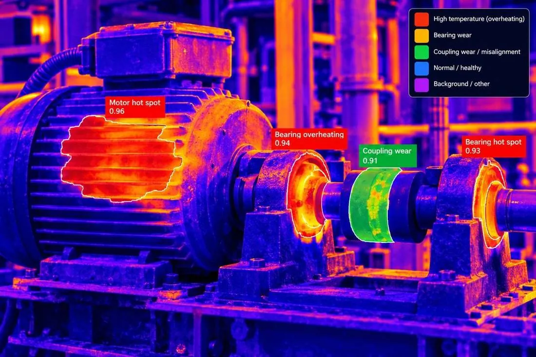 Predictive Maintenance Annotation and Industrial Environment Segmentation