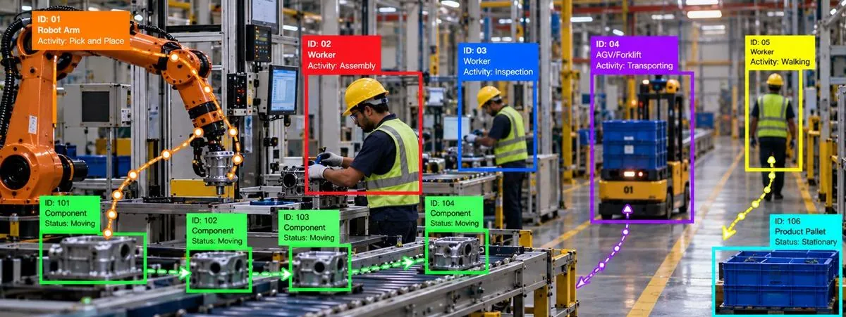 Industrial Tracking & Activity Annotation
